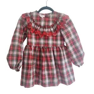 Bonnie Jean 8 plaid top